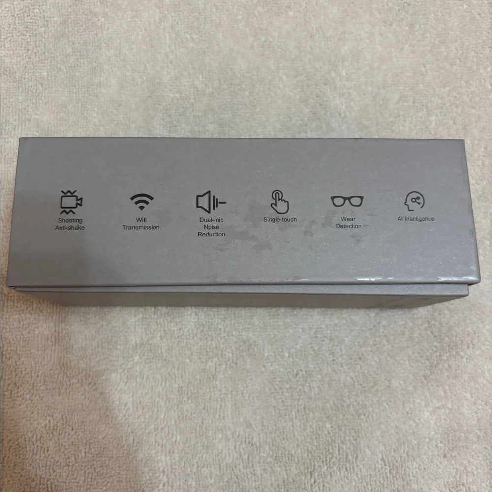 CY01 Smart Glasses - Sleek Black Design